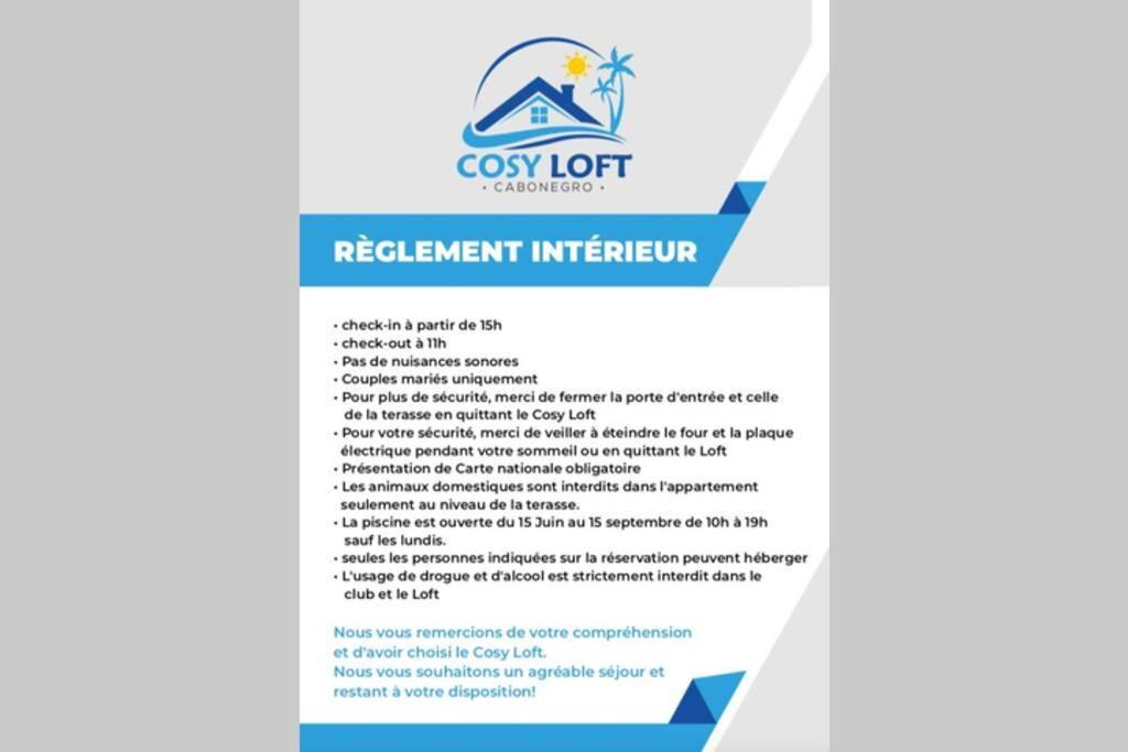 Appartement Cosy Loft Saphir Cabo Negro Extérieur photo